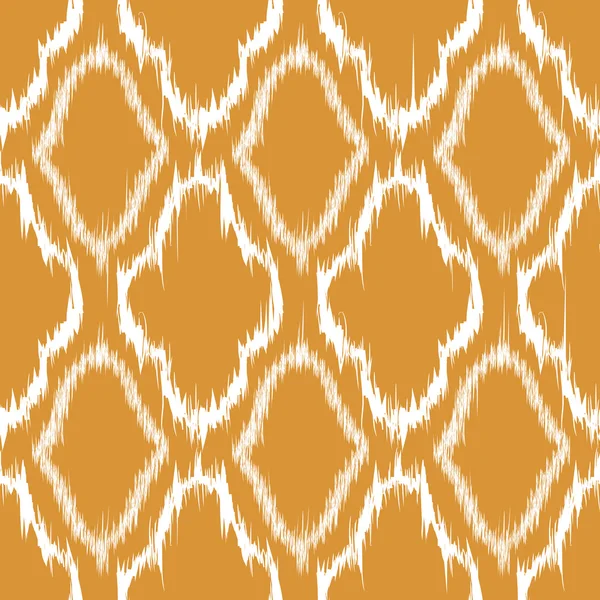 Ikat seamless pattern design — Stockvector