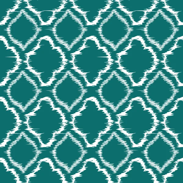 Ikat seamless pattern design — Stockvector