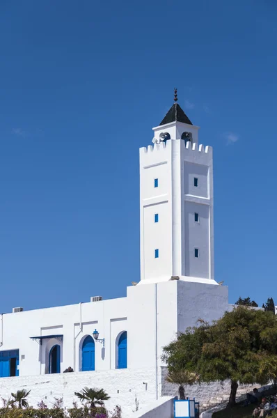 Vue détaillée architecturale de l'architecture traditionnelle tunisienne — Photo