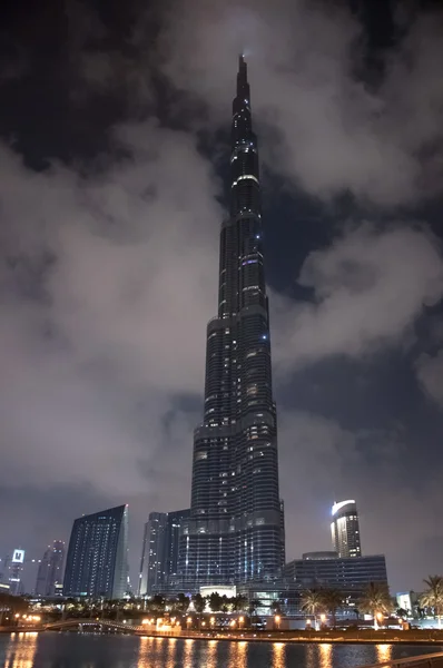 Vista do distrito de Emaar, centro de Dubai, Emirados Árabes Unidos — Fotografia de Stock