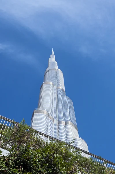 Vista do distrito de Emaar, centro de Dubai, Emirados Árabes Unidos — Fotografia de Stock