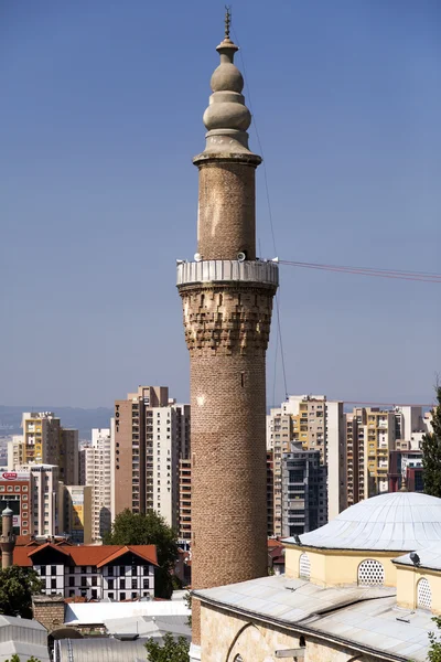 Vue sur le quartier central de Bursa, Turquie 4ème plus grande ville — Photo