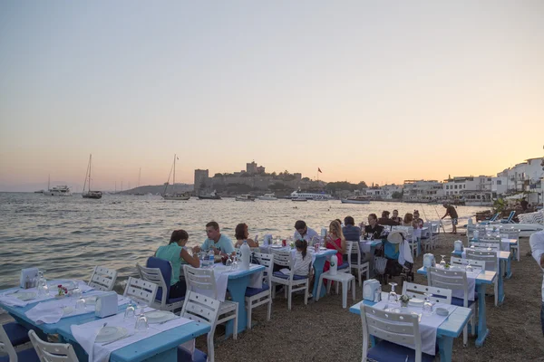 Bodrum küstenblick — Stockfoto