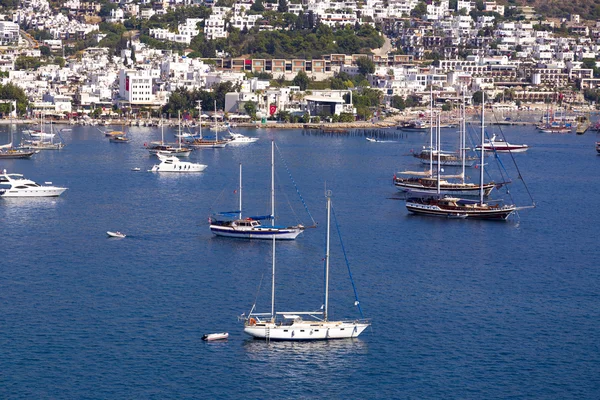 Bodrum kust weergave — Stockfoto