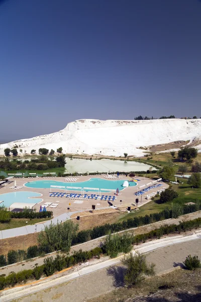 Pamukkale travertines naturales, Turquía — Foto de Stock