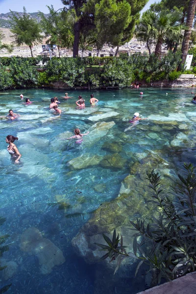 Cleopatra's Pool, Pamukkale — Stock Photo, Image