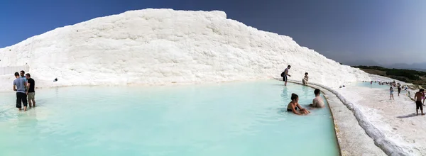 Pamukkale travertins naturels, Turquie — Photo