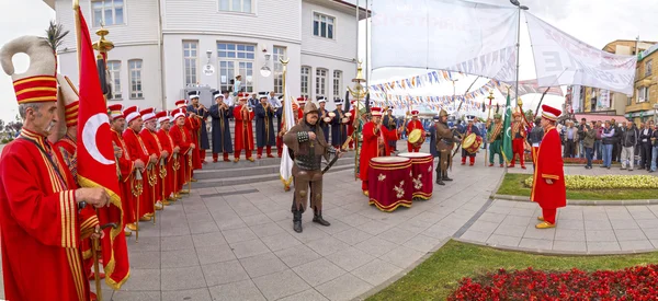 Banda de Mehter tocando en Yalova, Turquía —  Fotos de Stock