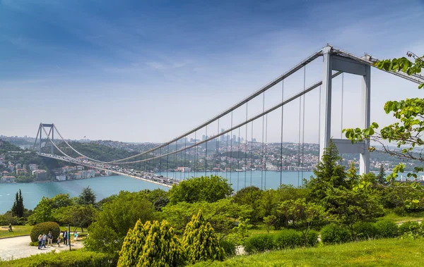 Estambul vista general desde Otagtepe, Beykoz — Foto de Stock