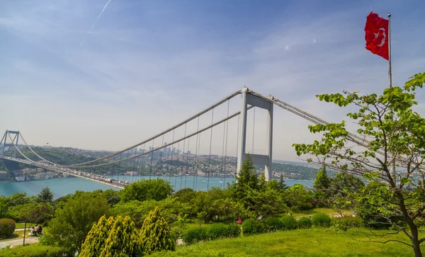 Istanbul general view from Otagtepe, Beykoz — Stock Photo, Image