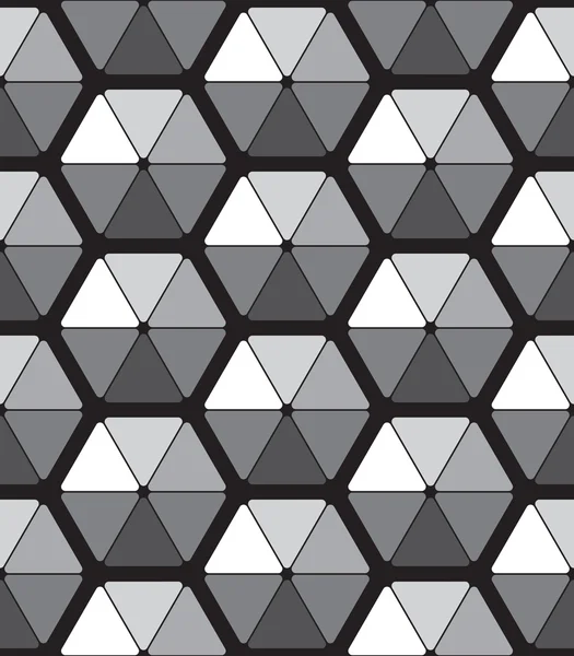 Seamless pattern design with abstract hexagons — 图库矢量图片