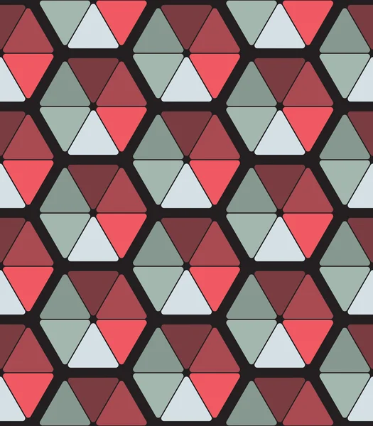 Безшовний дизайн візерунка з абстрактними гексагонами — стоковий вектор