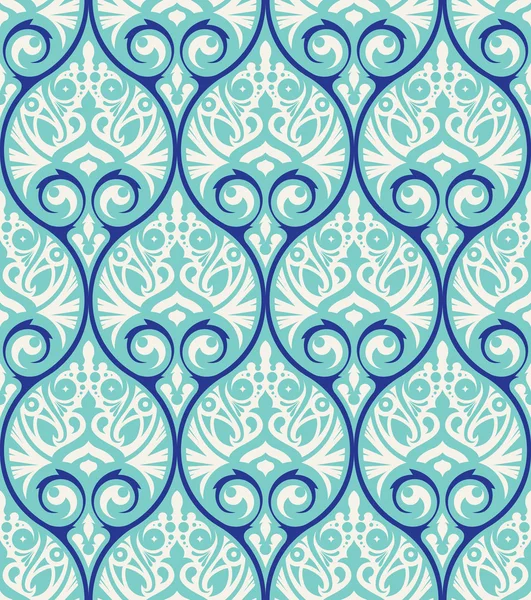 Classical ornate seamless pattern background — ストックベクタ