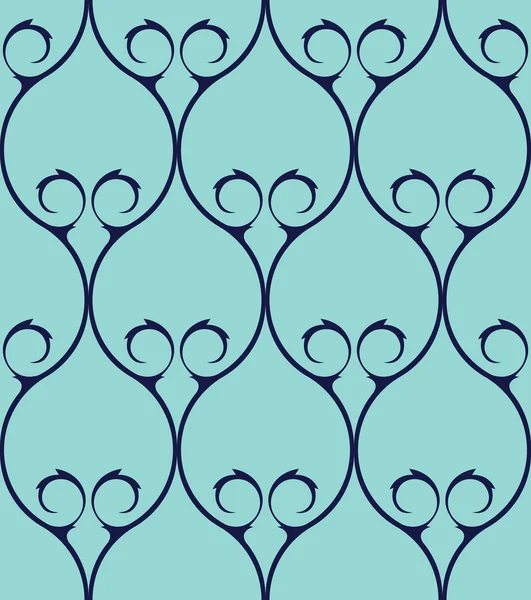 Classical ornate seamless pattern background — ストックベクタ