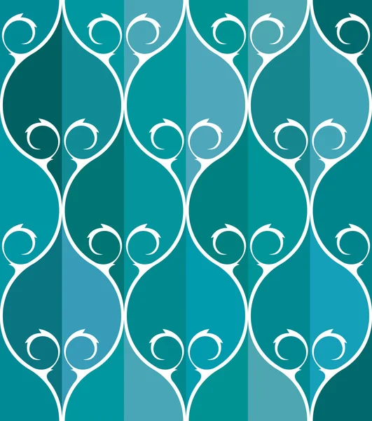 Classical ornate seamless pattern background — ストックベクタ