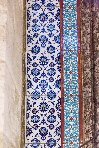 Interior view from the Suleymaniye Mosque, Istanbul — Stock Photo, Image