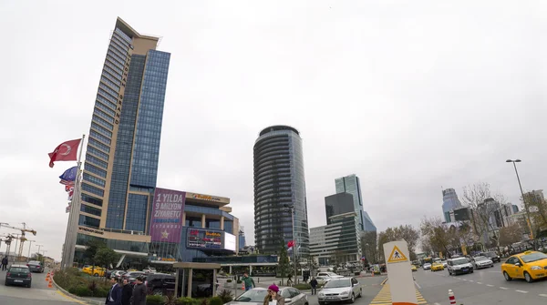 Levent Bezirk, Istanbul, Türkei — Stockfoto