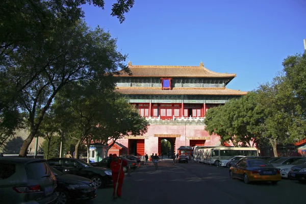 Храмы Запретного города в Пекине — стоковое фото