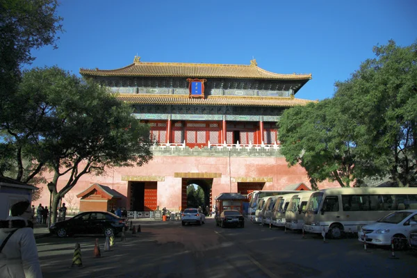 Chrámy Zakázané město v Pekingu v Číně — Stock fotografie