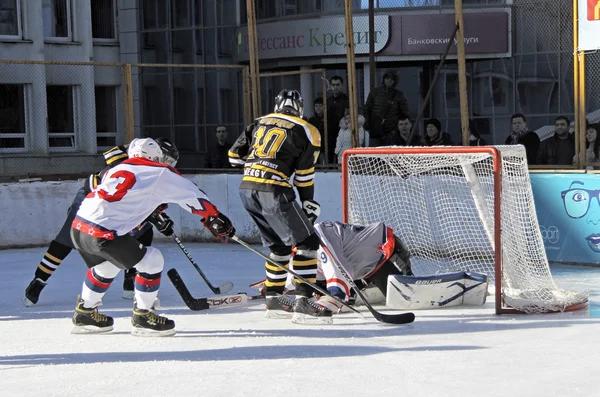 Hockey kampioenschap The Cup van burgemeester Pyatigorsk — Stockfoto