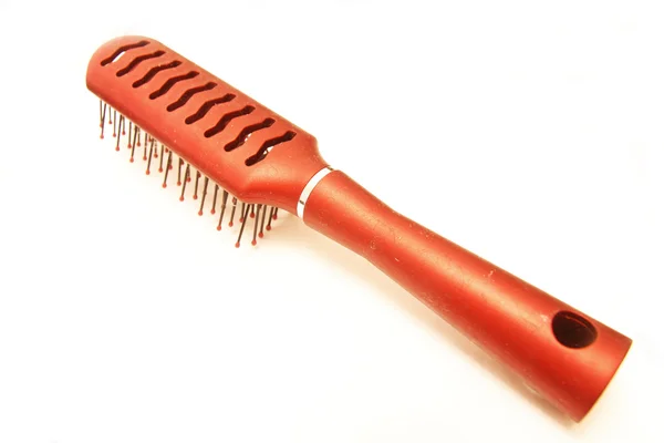 Hair brush isolated on the white background — Stock Photo, Image