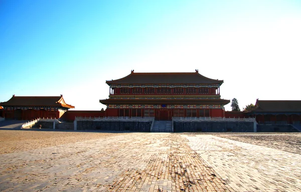 在中国北京的紫禁城的寺庙 — 图库照片