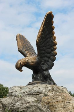 Kartal. Pyatigorsk amblemi. Kuzey Kafkasya yerler