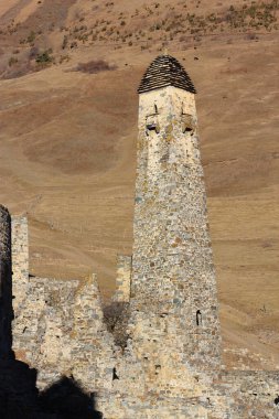 Eski Ingushetia Kuleleri. Kuzey Kafkasya 'nın antika mimarisi ve kalıntıları, Rusya Federasyonu