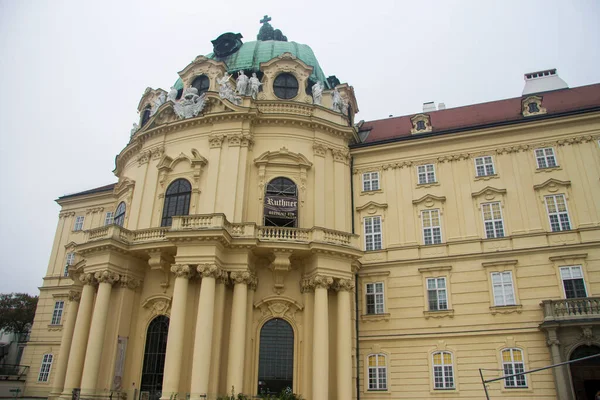 Klosterneuburg Monastery Roman Catholic Church Vienna Austria Morning November 2018 — Stock Photo, Image