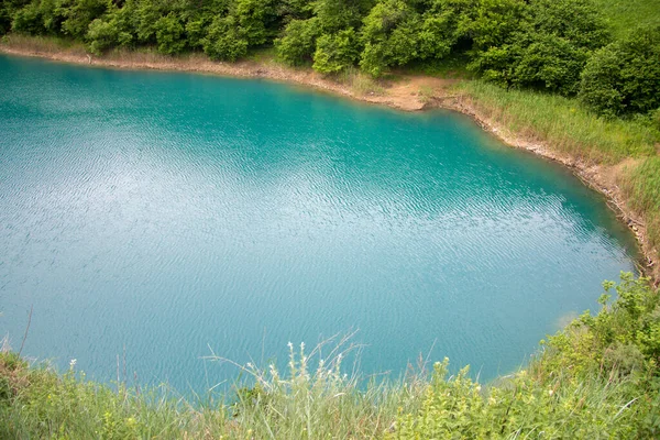 Lake Big Shadcurey Sarnakovo Kabarda Norra Kaukasus Ryska Federationen — Stockfoto