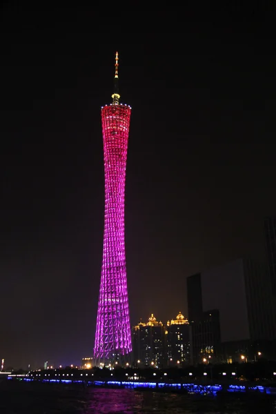 Кантонская башня, Гуанчжоу, Китай — стоковое фото