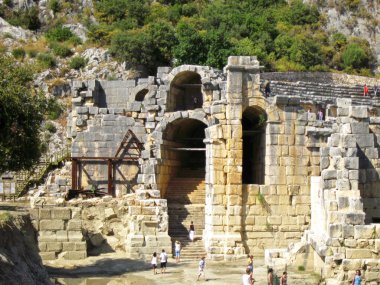 myra-demre Türkiye'de ölü antik kenti