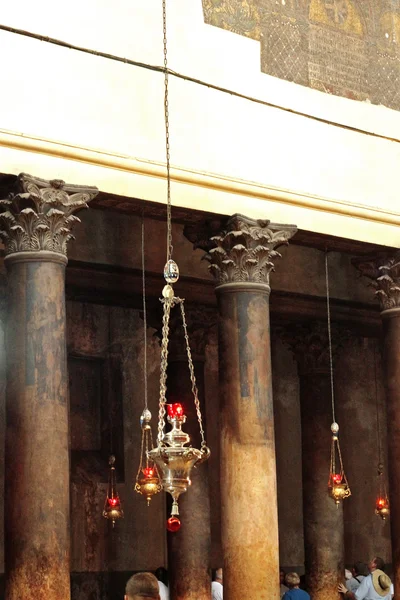 Kutsal kilise İsa'nın Doğuşu Bethlehem İsrail — Stok fotoğraf