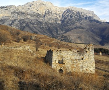 İnguşetya kuleleri. antik mimari ve kalıntılar
