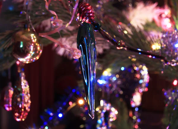 Decorazione dell'albero di Natale sull'albero di Natale — Foto Stock