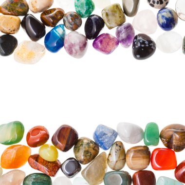 doğal mineral değerli taşlardan kare kare