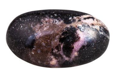 cilalı rhodonite mineral taş izole