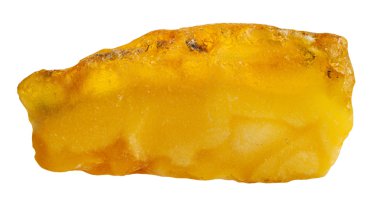 ham amber mineral taş taş izole parçası