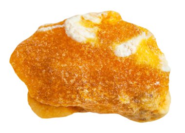 sert kehribar mineral taş taş izole parçası