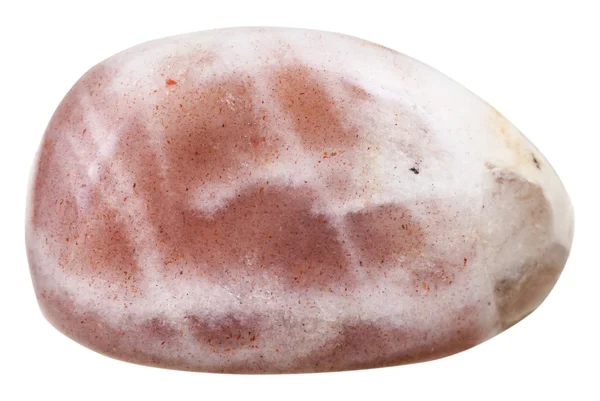 Pebble of moonstone mineral gem stone — Stock Photo, Image
