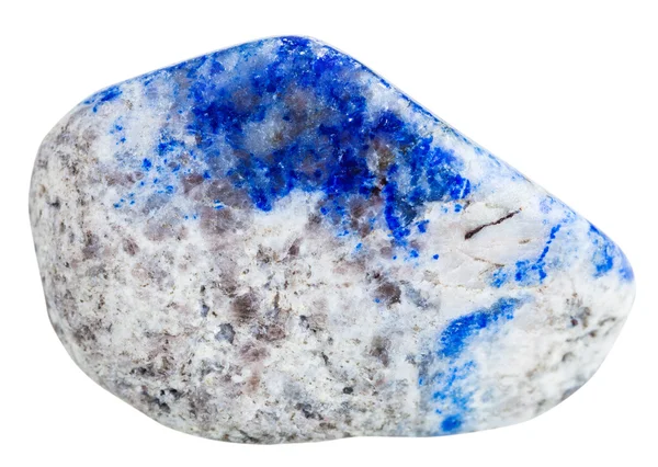 Tuimelde lapis lazuli (lazuriet) minerale edelsteen — Stockfoto