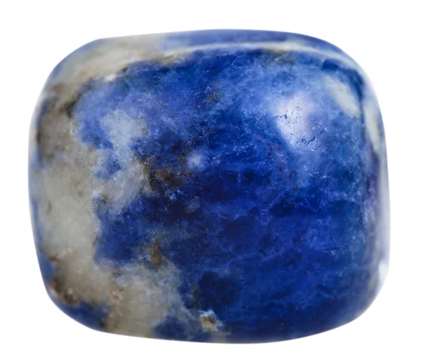 Образец минерального драгоценного камня содалита — стоковое фото