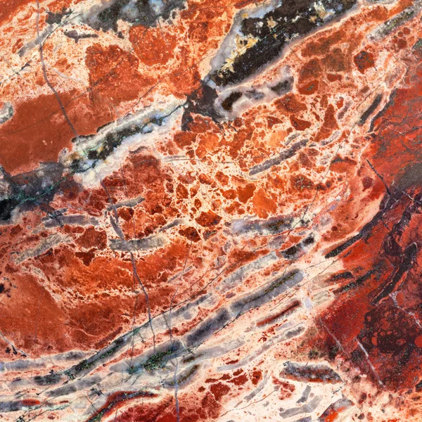 Tekstura zbrekcjonowane jaspis mineralny kamień szlachetny — Zdjęcie stockowe