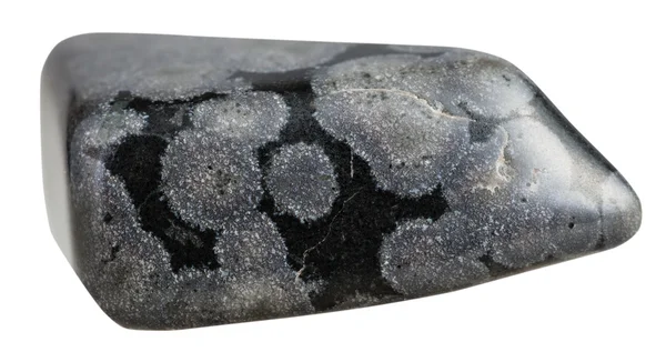 Выделенный из полированного минерального драгоценного камня — стоковое фото