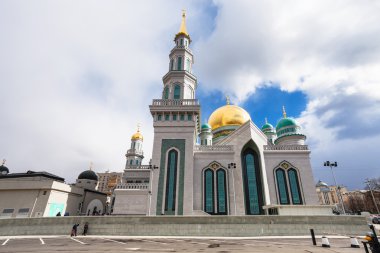 Olimpiysky Caddesi üzerinde Moskova katedral Cami