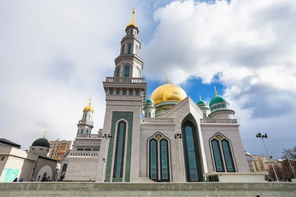 Moskou kathedraal moskee, nieuwbouw — Stockfoto