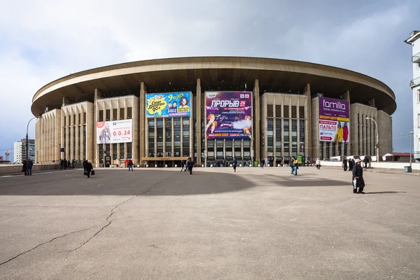 Олімпійський стадіон крита Арена в Москві — стокове фото