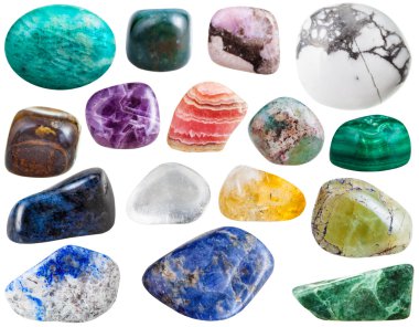 Beryl, Rodokrozit, sodalite, sitrin, vs, taşlar