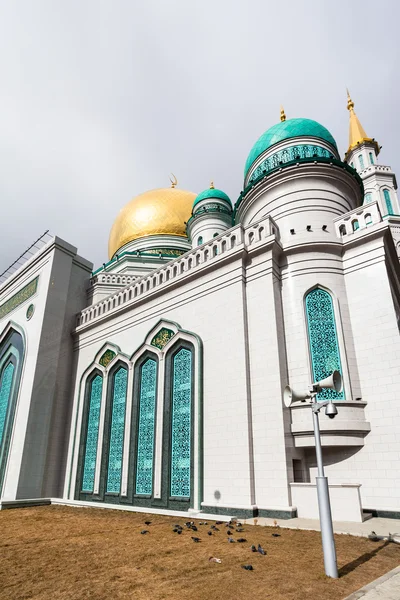 Walls of Moscow Cathedral Mosque — Stock Photo, Image