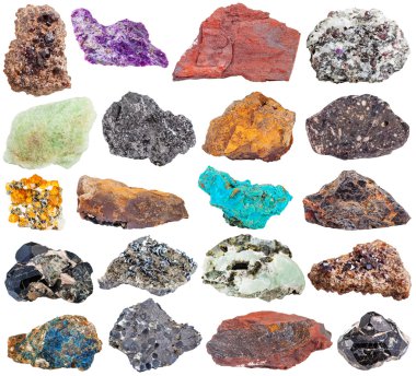 dizi mineral taş stichtite, andradite, vb
